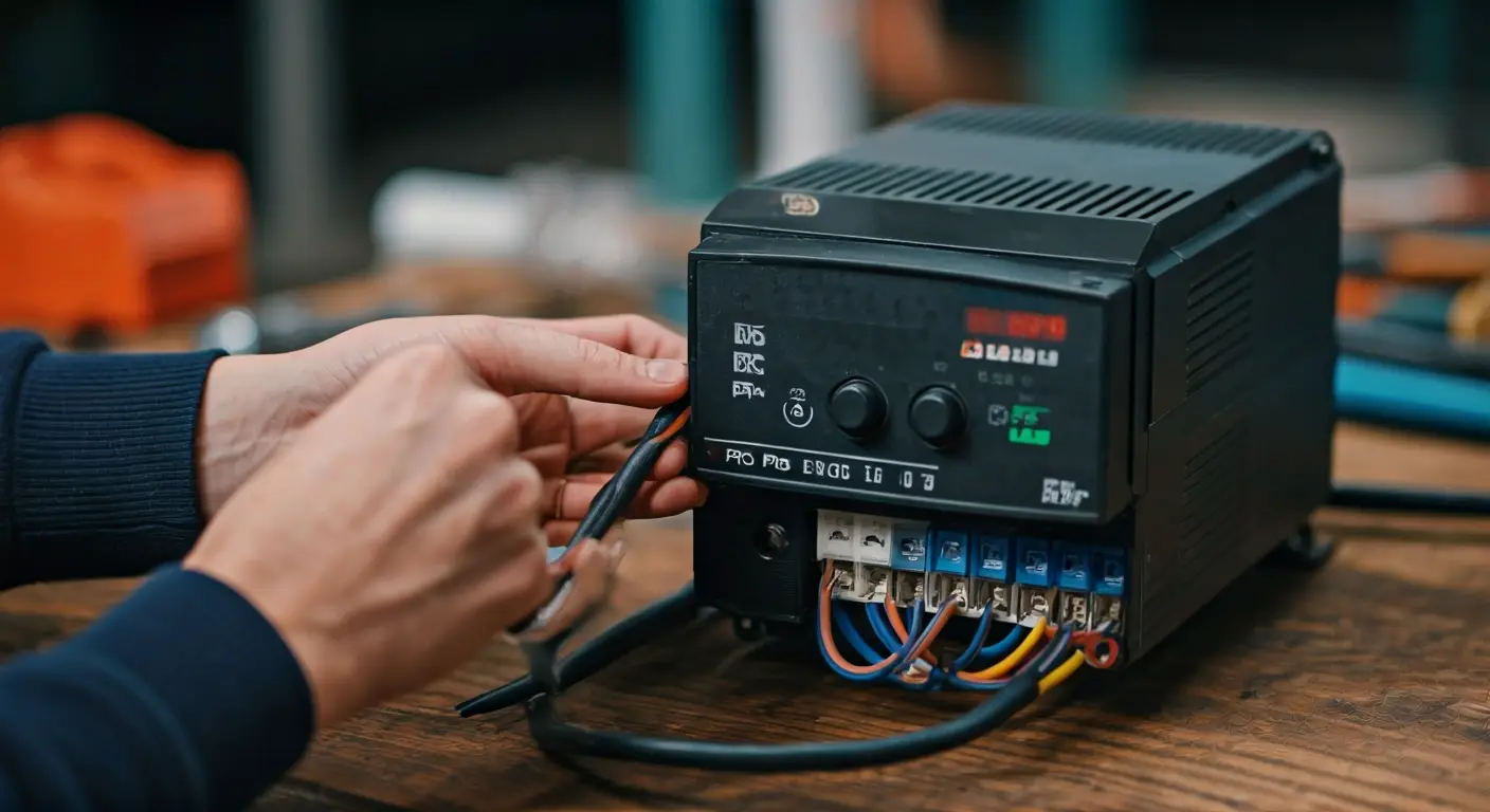 Jak podłączyć falownik do silnika? 2