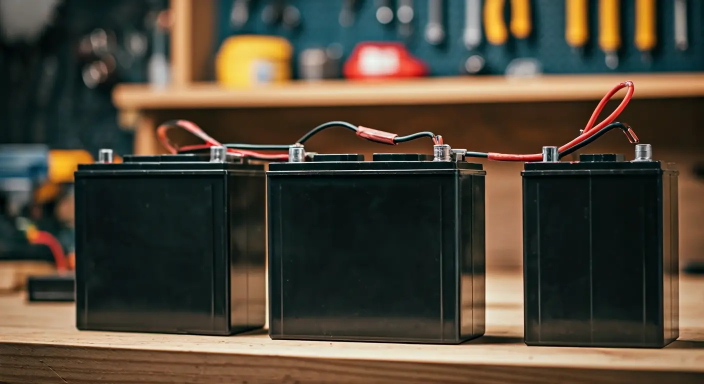 Połączenie równoległe i szeregowe akumulatorów - czym sie różnią i jak działają? 2